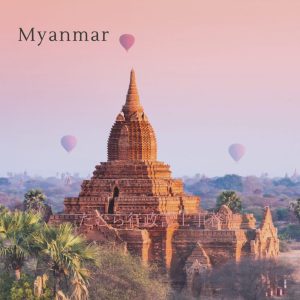 Bagan-ruins-a-famous-tourist-attraction-in-Myanmar