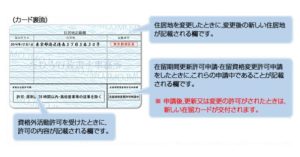 Back-side-of-the-residence-card-that-foreign-nationals-staying-in-Japan-for-medium-to-long-term-are-required-to-carry